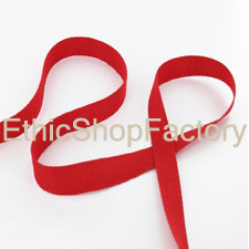 Cotton Ribbon Red